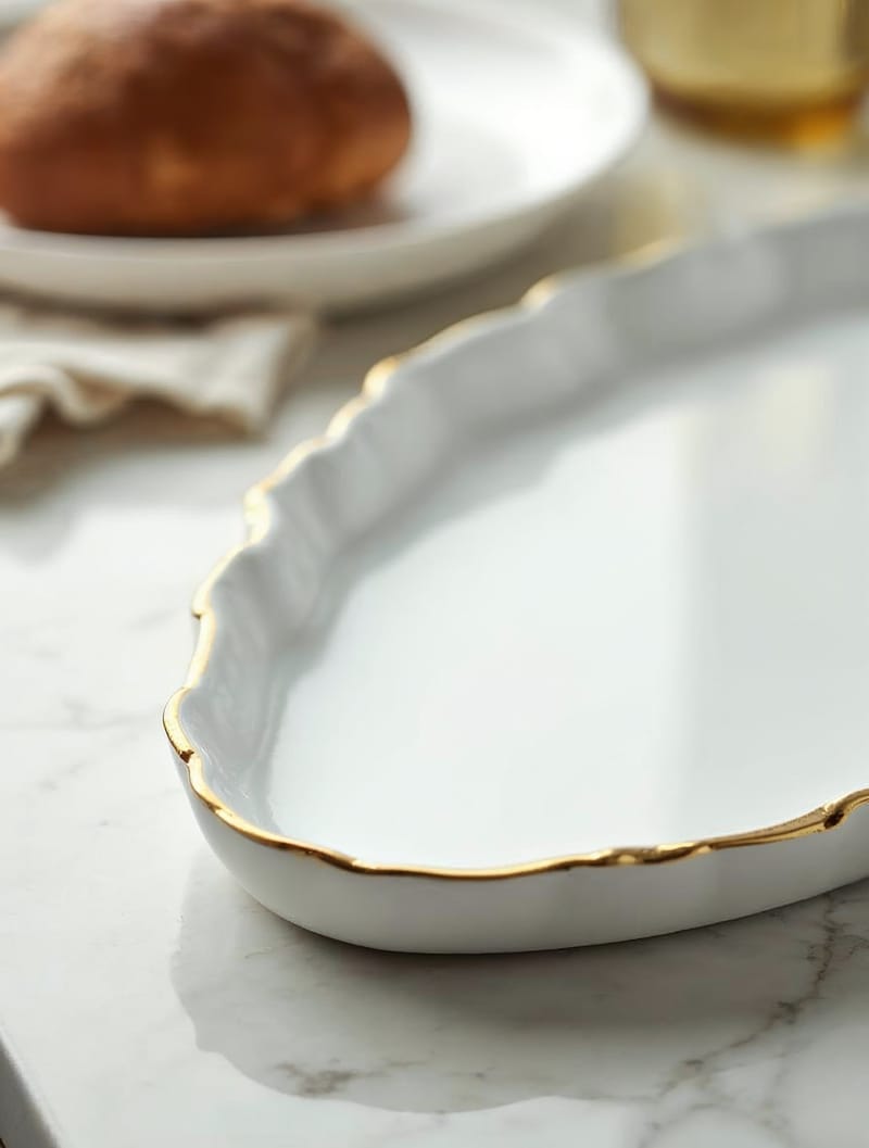 Oval serving platter 36 cm — photo 3